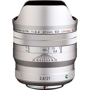 Pentax HD D-FA 21mm f/2.4 ED Limited DC WR Zilver