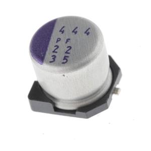 Panasonic Elektrolyt-Kondensator SMD 47 µF 25V 20% (Ø) 6.3mm