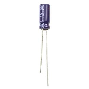 Panasonic Elektrolytische condensator Radiaal bedraad 2 mm 10 µF 16 V 20 % (Ø) 5 mm 1 stuk(s)