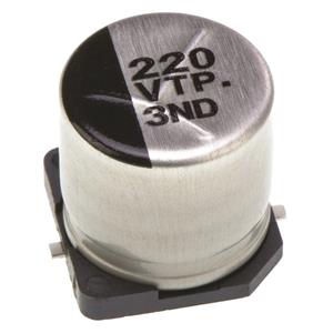 Panasonic Elektrolytische condensator SMD 470 µF 16 V 20 % (Ø) 10 mm 1 stuk(s)