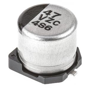 Panasonic Elektrolytische condensator SMD 47 µF 35 V 20 % (Ø) 6.3 mm 1 stuk(s)