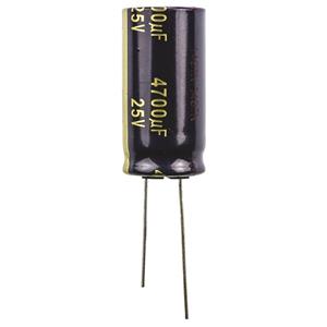 Panasonic Elektrolyt-Kondensator radial bedrahtet 7.5mm 2200 µF 50V 20% (Ø) 18mm