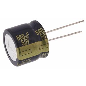 Panasonic Elektrolyt-Kondensator radial bedrahtet 7.5mm 820 µF 35V 20% (Ø) 18mm
