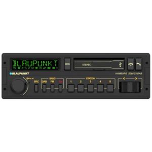 Blaupunkt Hamburg SQM 23 DAB Autoradio DAB+ Tuner, Retro Design, Anschluss für Lenkradfernbedienung