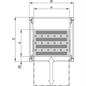 Schroff 22117860 Legbord 1 stuk(s)