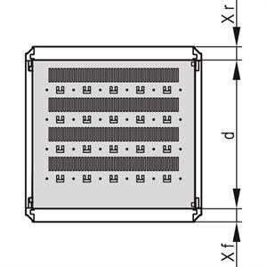 Schroff 22130327 Gestellfachboden (B x T) 600mm x 897mm 1St.