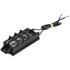 Verwarmingselement 12 V/DC, 12 V/AC 50 W (l x b x h) 95 x 31 x 25 mm