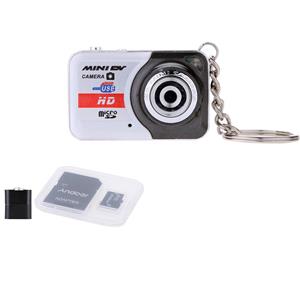GoolRC X6 Draagbare Ultra Mini HD High Denifition Digitale Camera Mini DV Ondersteuning 32GB TF-kaart met microfoon + Andoer 32GB Klasse 10-geheugenkaart TF-kaart