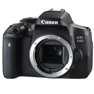 Canon Reflex  EOS 750D - Zwart