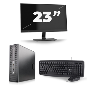 HP ProDesk 400 G1 SFF - Intel Core i3-4e Generatie - 8GB RAM - 120GB SSD - Windows 11