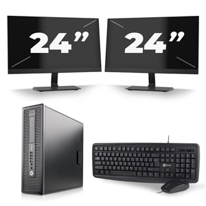 HP ProDesk 400 G3 SFF - Intel Core i3-6e Generatie - 8GB RAM - 120GB SSD - Windows 11