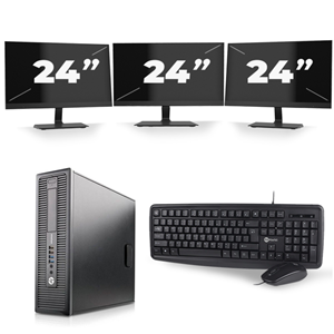 HP ProDesk 600 G1 SFF - Intel Core i3-4e Generatie - 8GB RAM - 120GB SSD - Windows 11