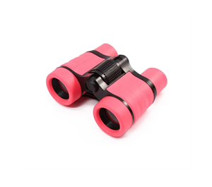 Merkloos Binoculars verrekijker 4 x 30  - roze