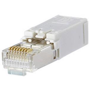 Metz Connect E-DAT Industry RJ45 1401500810-I Stekker, recht Aantal polen 8P8C Lichtgrijs 1 stuk(s)