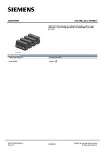 Siemens 6ES7292-2AG40-0XA2 6ES72922AG400XA2 SPS-Klemmenblock