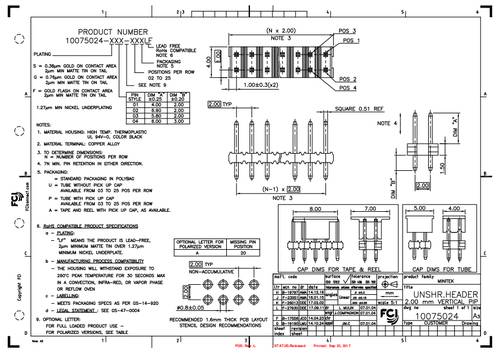 FCI 10075024-G01-08ULF Inhoud: 1 stuk(s) Tube