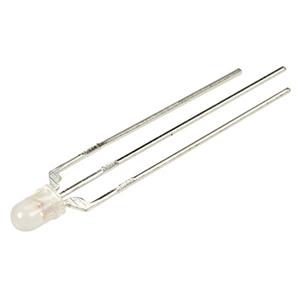 Kingbright LED 3mm bi-pol diffus rot grün LED meerkleurig Rood, Groen Rond 3 mm 50 mcd 60 ° 30 mA, 25 mA 2 V, 2.2 V