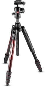 Manfrotto Befree Adv Al Twt Red Kit Bh | Tripods | Fotografie - Statieven | MKBFRTA4RD-BH