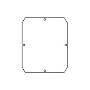 Molex MWE Industrial Solution 936040053 Gehäuse-Deckel Stahl verzinkt 1St.