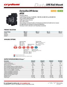 Crydom Halfgeleiderrelais DR24D03X 1 stuk(s)