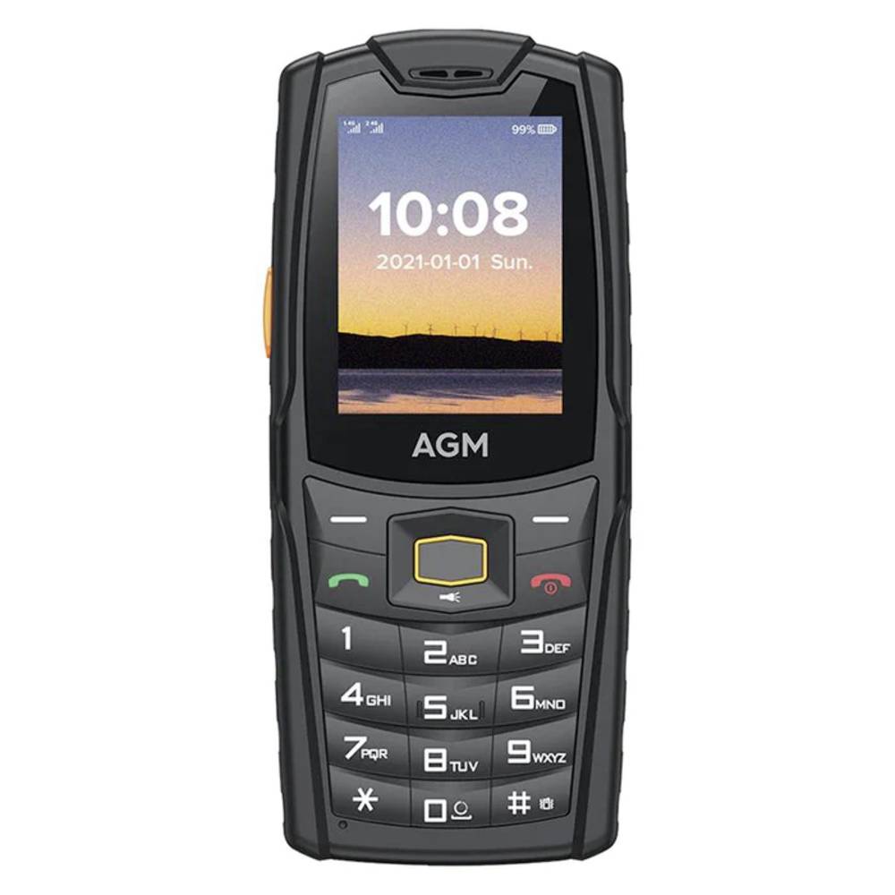 AGM Mobile M6 Outdoor telefoon Zwart