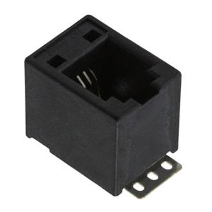 Molex Cat 3 Mod Jack/Plug 855135004 Bus Zwart 1 stuk(s)