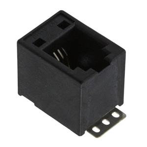 Molex Cat 3 Mod Jack/Plug 855135004 Buchse Schwarz