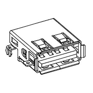 Molex Universal Serial Bus Bus 482580001  1 stuk(s)