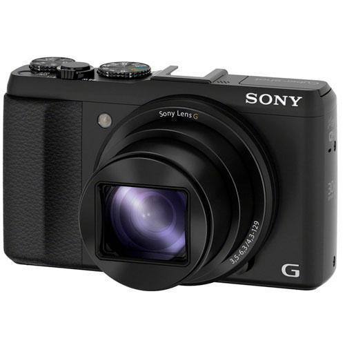 Sony Compactcamera DSC-HX50V/B - Zwart +   Lens G 30x Optical Zoom 24-720 mm f/3.5-6.3 f/3.5-6.3