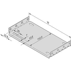 Schroff 34563002 Montageplatte