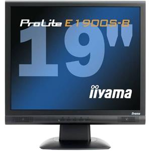 Iiyama prolite e1900s-b2 - 19 inch - 1280x1024 - DVI - VGA - Zwart