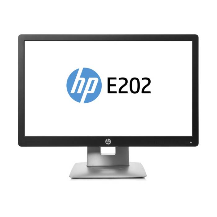 HP E202 - 20 inch - 1600x900 - DP - DVI - VGA - Zwart
