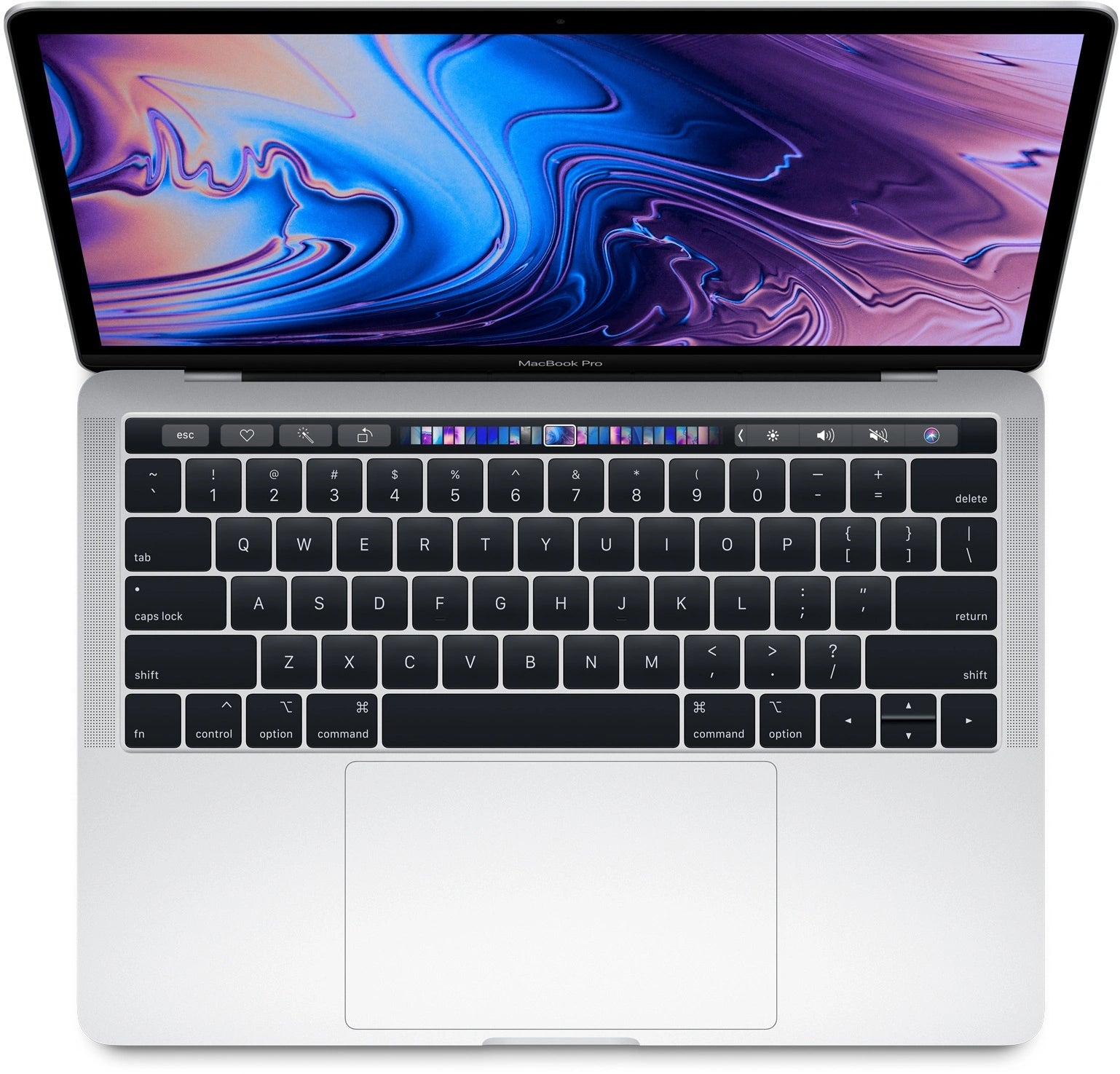 MacBook Pro 13-inch Touchbar i5 2.4 Ghz 16GB 256GB Zilver