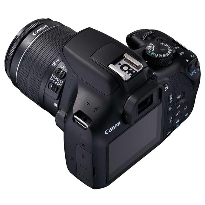 Canon Reflex  EOS 1300D - Zwart + Lens 18-135mm f/3.5-5.6ISII