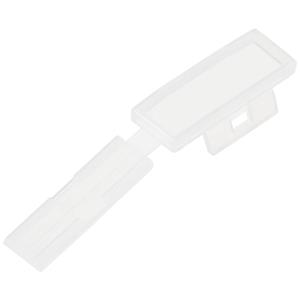 trucomponents TRU COMPONENTS TC-MC1203-100 Kabelmarkierer Montage-Art: Kabelbinder Beschriftungsfläche: 32 x 11mm