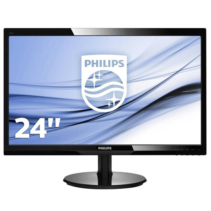 Philips 246V5LSB - 24 inch - 1920x1080 - Zwart