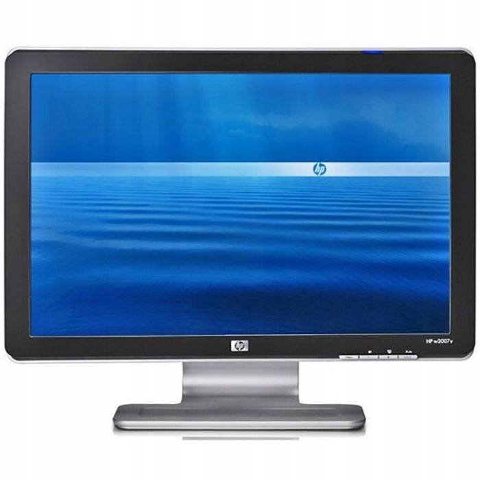HP w2007v - 20 inch - 1680x1050 - Zwart