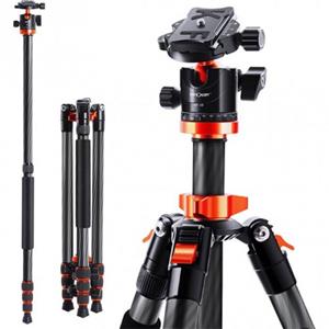 K&F Concept Carbon Statief SA254C1 165cm met Monopod