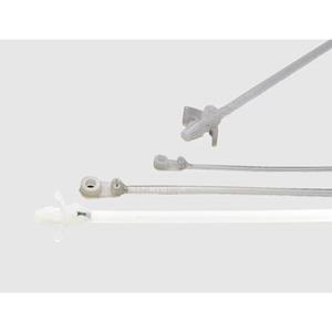 Helukabel 91103-1000 TY 38M Kabelbinder mit Stahlzunge 200mm 4.7mm Transparent mit Metallzunge 1000S