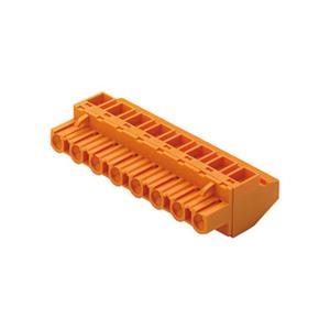 Weidmüller Buchsengehäuse-Kabel BL/SL Polzahl Gesamt 10 Rastermaß: 7.50mm 1701870000 24St.