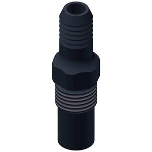 REED Electronics Schlauchtülle für Schlauch-ID 10mm Slangmondstuk 1 stuk(s)