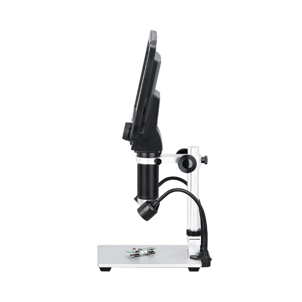 TOMTOP JMS USB Powering Digitale Microscoop 12 Megapixel 1-1600X Continue Vergroting Microscoop 9-inch LCD