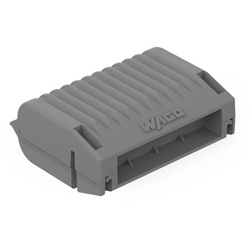 WAGO 207-1432 Gelbox voor verbindingsklemmen Flexibel: - Massief: - 1 stuk(s) Grijs
