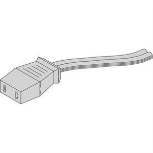 Schroff Aansluitkabel PC-ventilator 1 m 