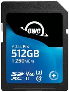 OWC Atlas Pro SDXC UHS-II V60 Media Card 512GB