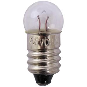 22O183 Fietslampje 4.8 V 2.4 W Fitting E10 Wit 1 stuk(s)