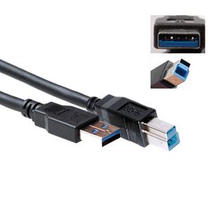 ACT SB0003 USB 3.0 A-male/USB B-male | 3 meter