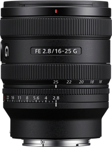SONY FE 16-25mm F2.8 G