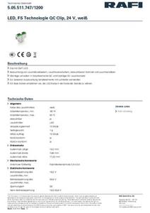 RAFI 5.05.511.747/1200 LED-Element 1St.