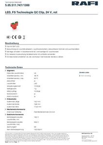 RAFI 5.05.511.747/1300 LED-Element 1St.